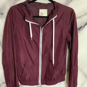 Purple Tilly’s windbreaker